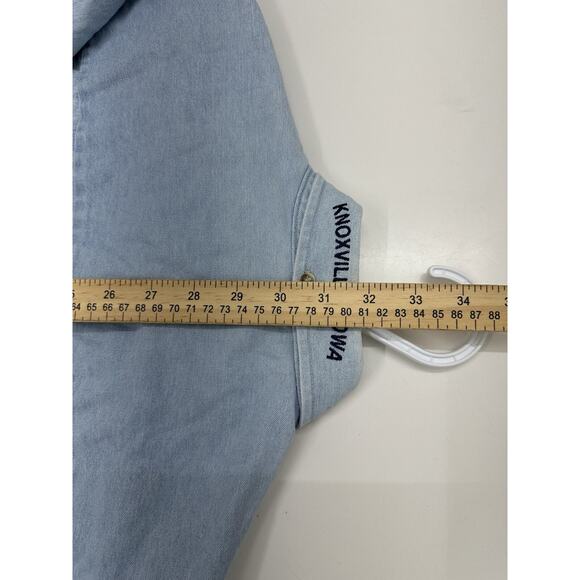 LA Loving Mens Shirt Medium Short Sleeve Button Up National Sprint Car Hall Fame - Picture 12 of 13